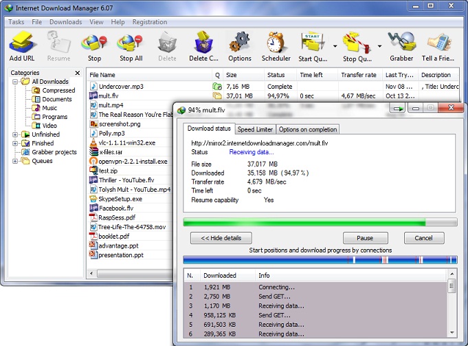 تحميل برنامج إنترنت داونلود مانجر Internet Download Manager لتحميل