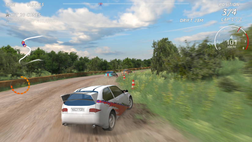 تحميل لعبة Rally Fury Extreme Racing